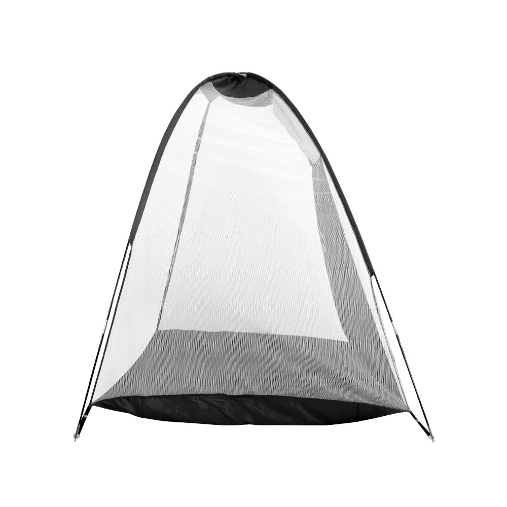 Golf Training Aids: Everfit 3M Golf Practice Net Portable Training Aid Driving Target Tent Black