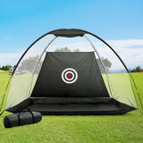 Golf Training Aids: Everfit 3M Golf Practice Net Portable Training Aid Driving Target Tent Black