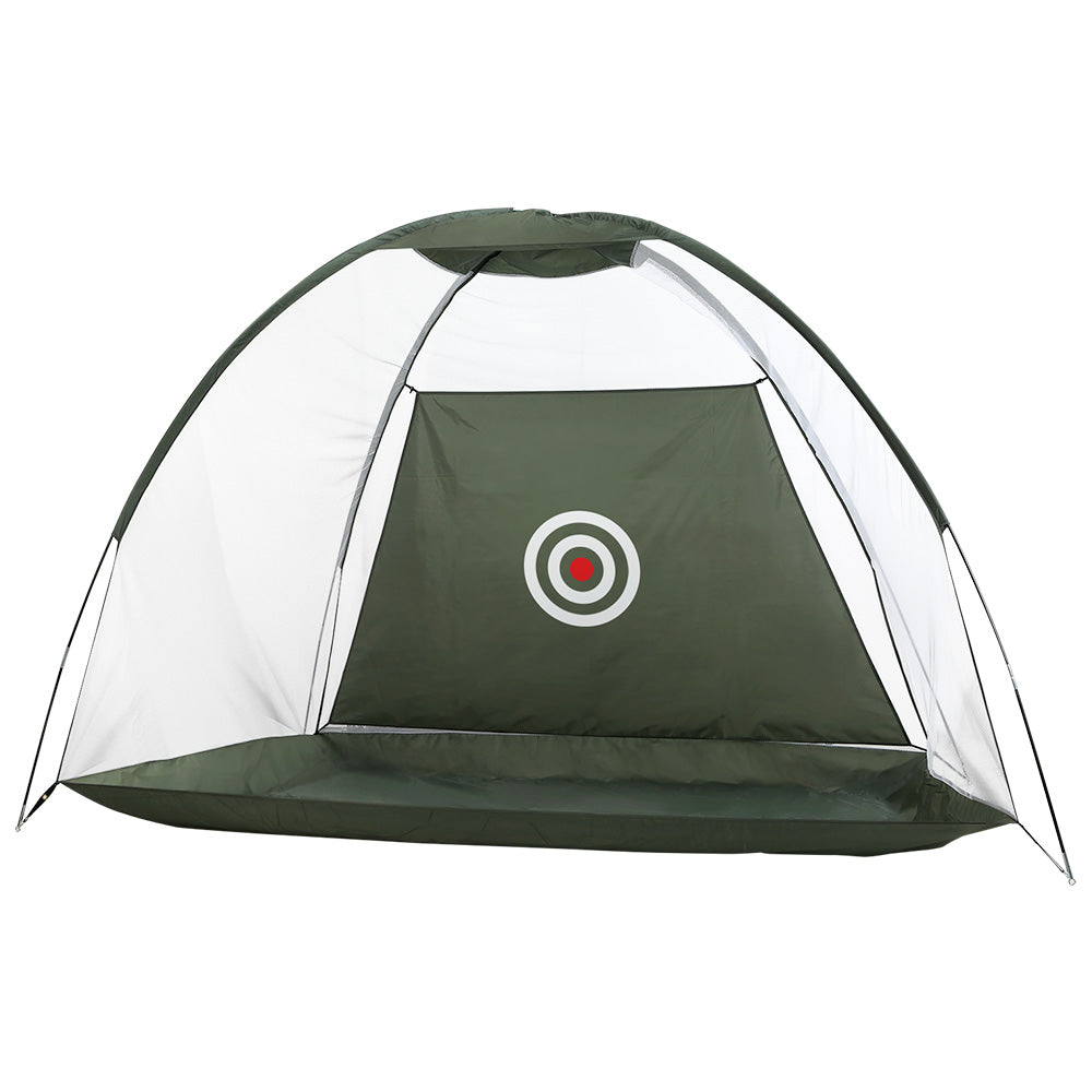 Golf Training Aids: Everfit 3M Golf Practice Net Portable Training Aid Driving Target Tent Green