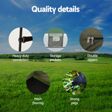 Portable Toilets & Showers: Weisshorn 20L Portable Camping Toilet Shower Tent Changing Room Outdoor Loo Set