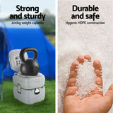 Portable Toilets & Showers: Weisshorn 22L Portable Camping Toilet Shower Tent Changing Room Outdoor Loo Set
