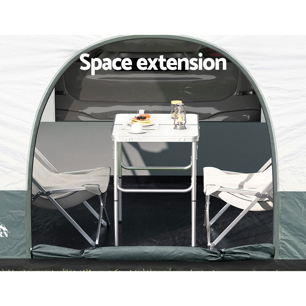 Caravan Accessories: Weisshorn Camping Tent SUV Car Rear Extension Canopy Outdoor Portable Family 4WD