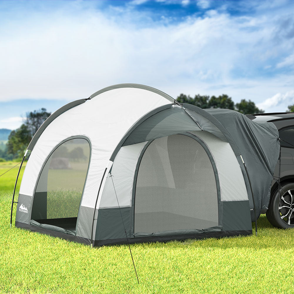 Caravan Accessories: Weisshorn Camping Tent SUV Car Rear Extension Canopy Outdoor Portable Family 4WD