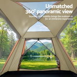 Weisshorn Pop Up Camping Tent 3-4 Person Automatic Tent Instant Setup Waterproof