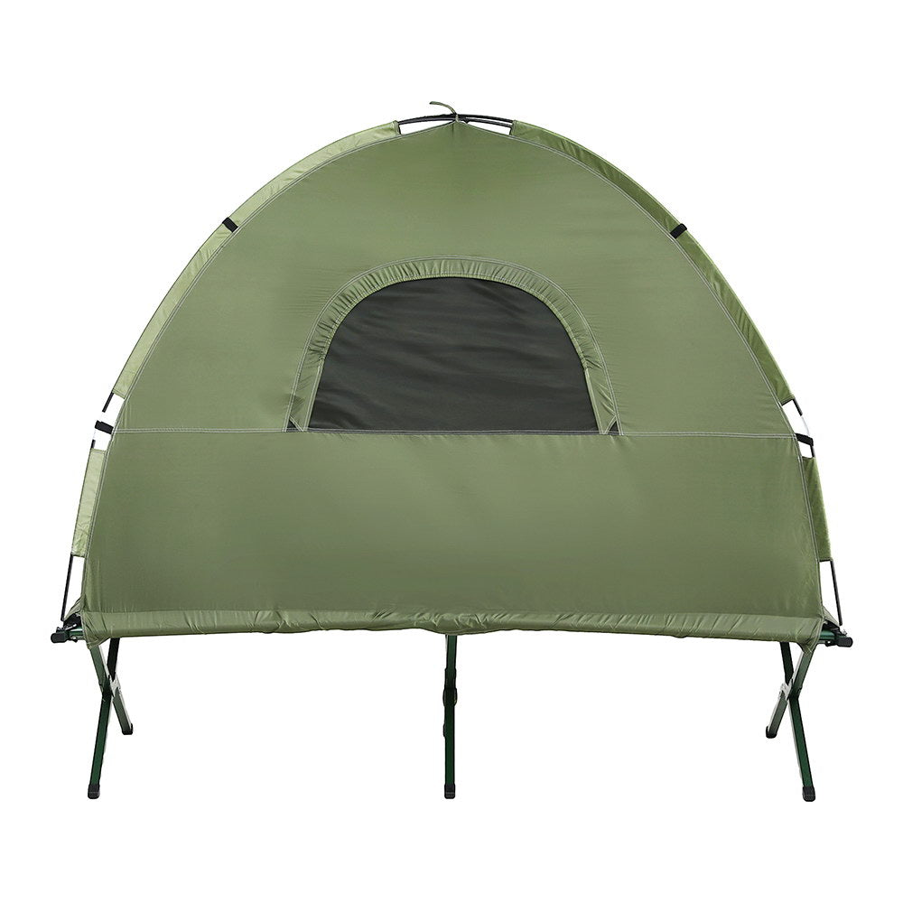 Tents: Weisshorn 5-in-1 Camping Tent Cot 1-person Air Mattress Camping Bed