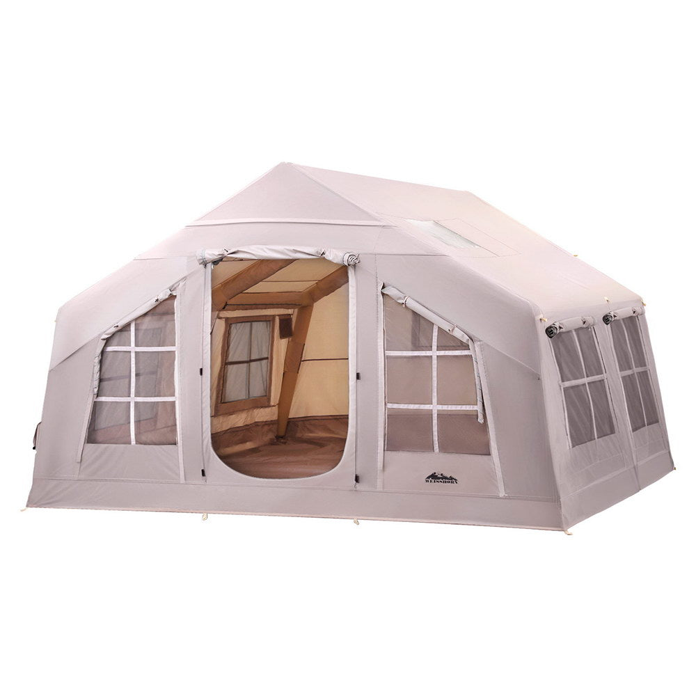 Tents: Weisshorn Camping Tent Inflatable Beach Tent 6 Person 360CM