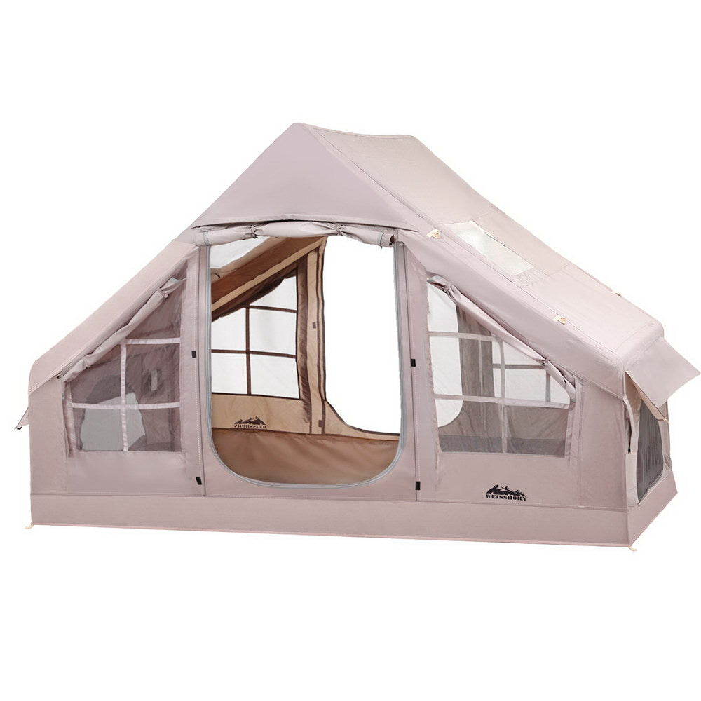 Tents: Weisshorn Camping Tent Inflatable Beach Tent 6 Person 300CM
