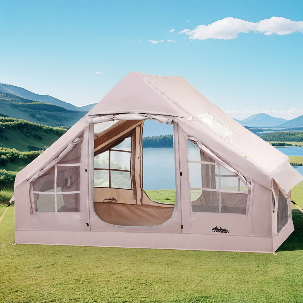 Tents: Weisshorn Camping Tent Inflatable Beach Tent 6 Person 300CM