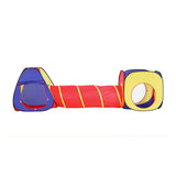 Pretend Play: Keezi Kids Playhouse Play Tent Pop Up Teepee Castle Crawl Tunnel Outdoor Indoor Toys Children Gift