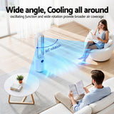 Portable Fans: Devanti 2in1 Bladeless Fan Air Purification W/ Remote 88cm