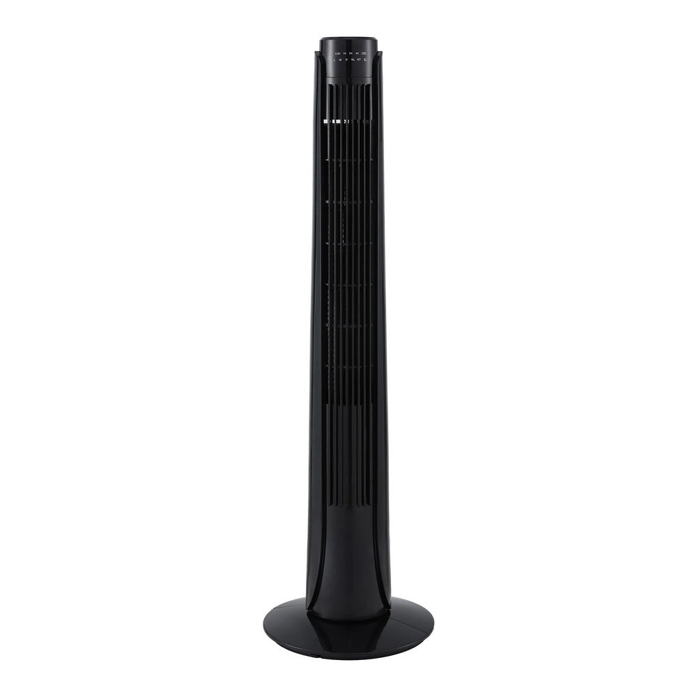 Ceiling Fans: Devanti Tower Fan Oscillating 3 Speeds with Remote 93cm