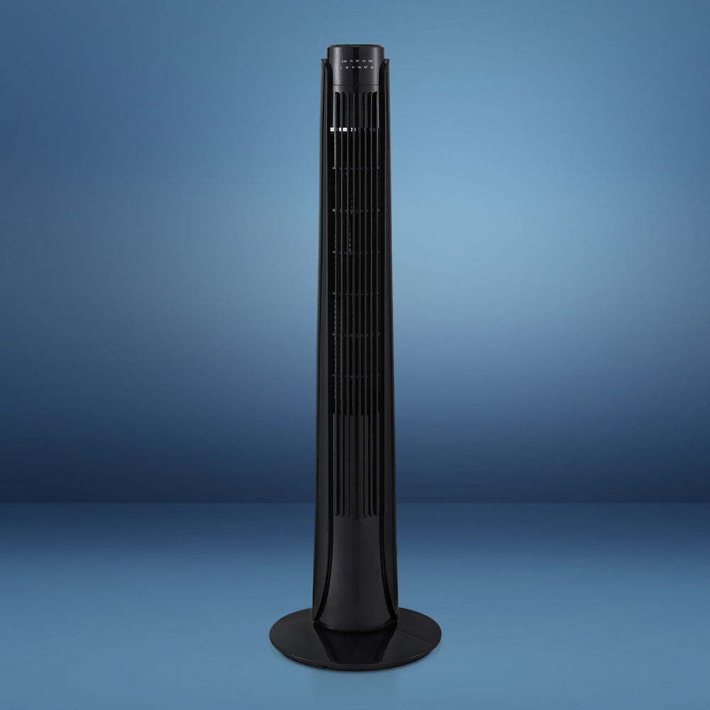 Ceiling Fans: Devanti Tower Fan Oscillating 3 Speeds with Remote 93cm
