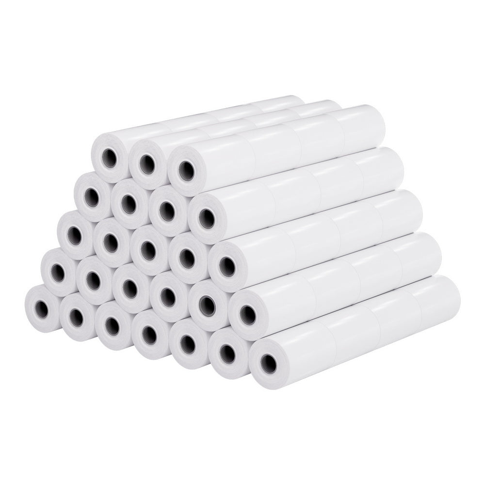 Labels: 100 Rolls Thermal Label Paper Printer Paper Cash Register POS Receipt Roll