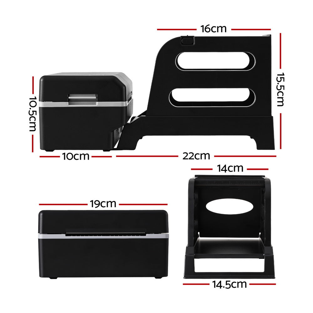 Shipping Supplies: Thermal Label Printer Shipping Address Barcode USB Label Maker with Stand