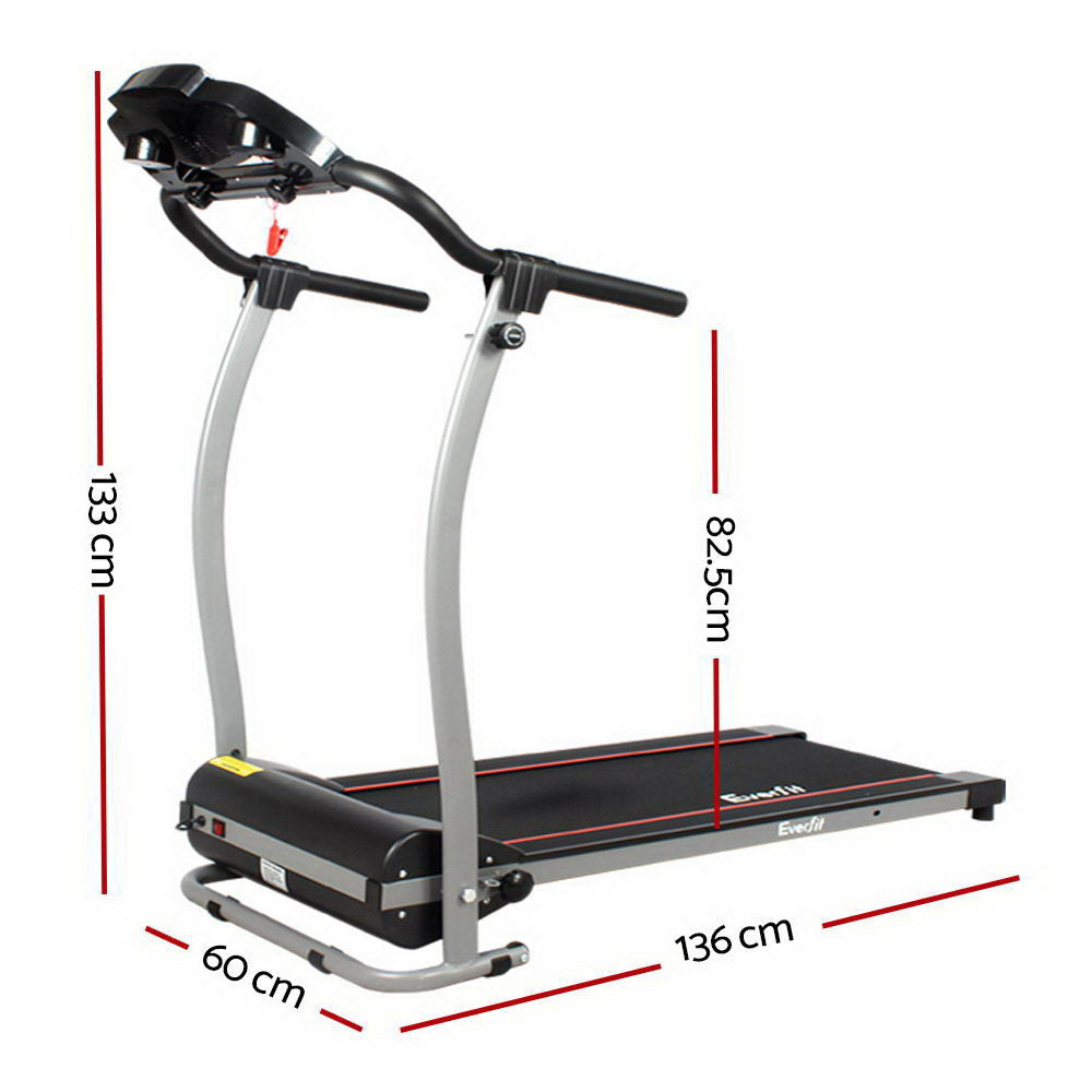 Treadmills: Everfit Treadmill Electric Home Gym Fitness Exercise Machine Foldable 340mm