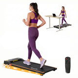 Treadmills: Everfit 3 in 1 Walking Pad Treadmill 12% Incline Under Desk Treadmills for Home Gym With 38cm Wide Belt