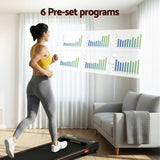 Treadmills: Everfit 3 in 1 Walking Pad Treadmill 12% Incline Under Desk Treadmills for Home Gym With 38cm Wide Belt