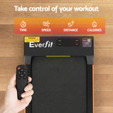 Treadmills: Everfit 3 in 1 Walking Pad Treadmill 12% Incline Under Desk Treadmills for Home Gym With 38cm Wide Belt
