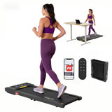 Treadmills: Everfit Walking Pad Treadmill 2 in 1 Foldable Under Desk for Home Gym With 38cm Belt With APP