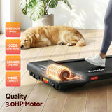 Treadmills: Everfit Walking Pad Treadmill 2 in 1 Foldable Under Desk for Home Gym With 38cm Belt With APP