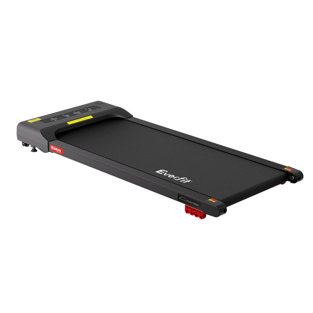 Treadmills: Everfit Treadmill Electric Walking Pad Incline Under Desk Home Gym 380mm Black