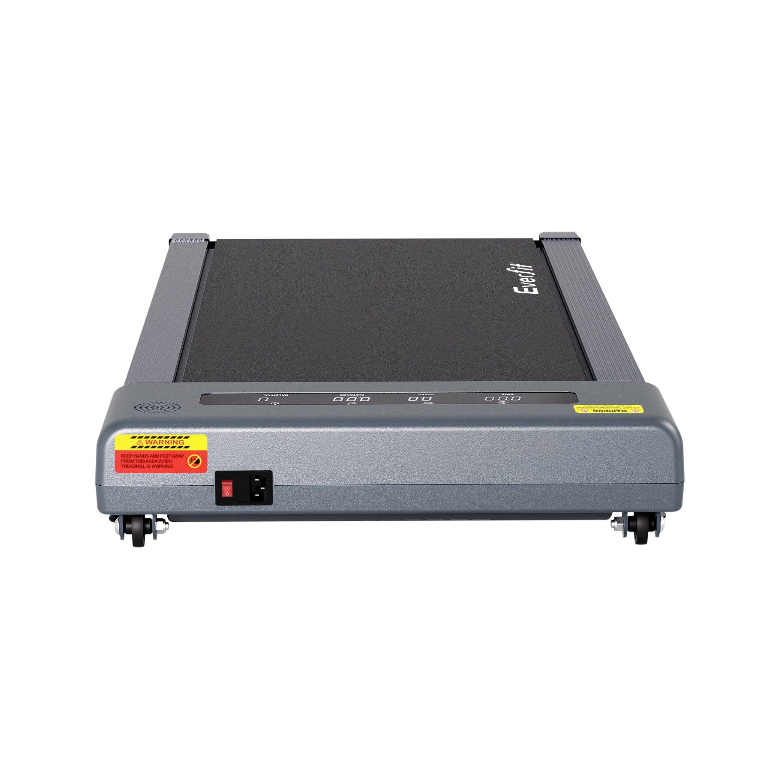 Treadmills: Everfit Treadmill Electric Walking Pad Incline Under Desk Home Gym 380mm Grey