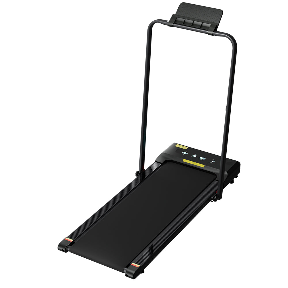 Treadmills: Everfit Treadmill Electric Walking Pad Under Desk Home Gym Fitness 380mm Black