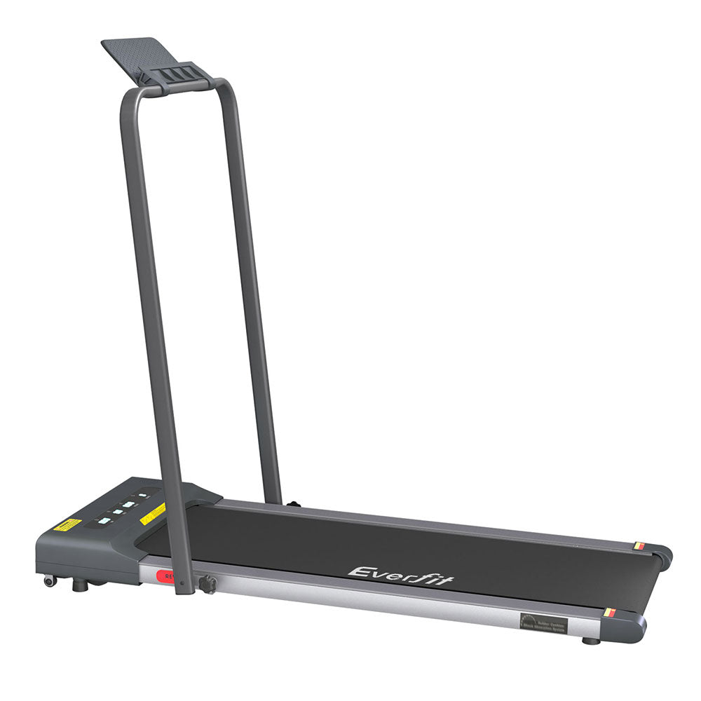 Treadmills: Everfit Treadmill Electric Walking Pad Under Desk Home Gym Fitness 380mm Grey