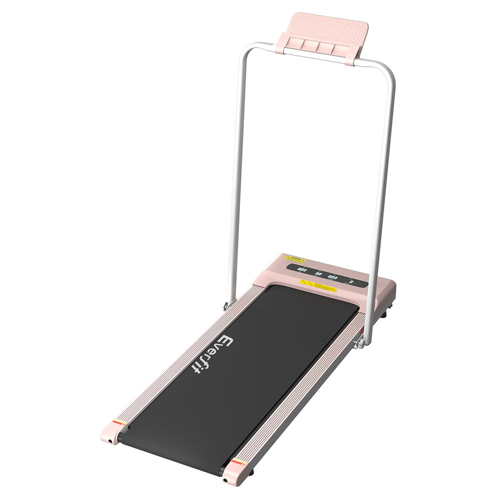 Treadmills: Everfit Treadmill Electric Walking Pad Under Desk Home Gym Fitness 380mm Pink