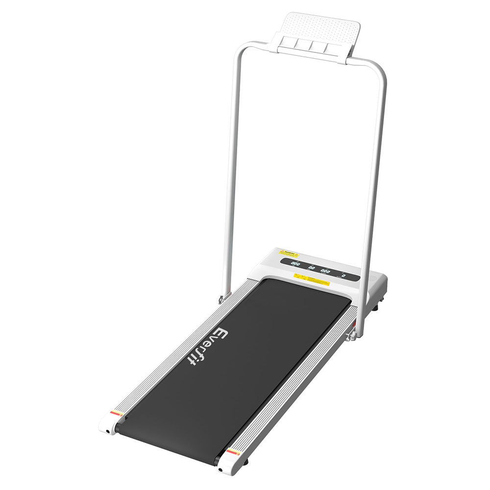 Treadmills: Everfit Treadmill Electric Walking Pad Under Desk Home Gym Fitness 380mm White