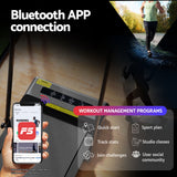 Everfit Treadmill Electric Walking Pad Incline Under Desk 380mm Black