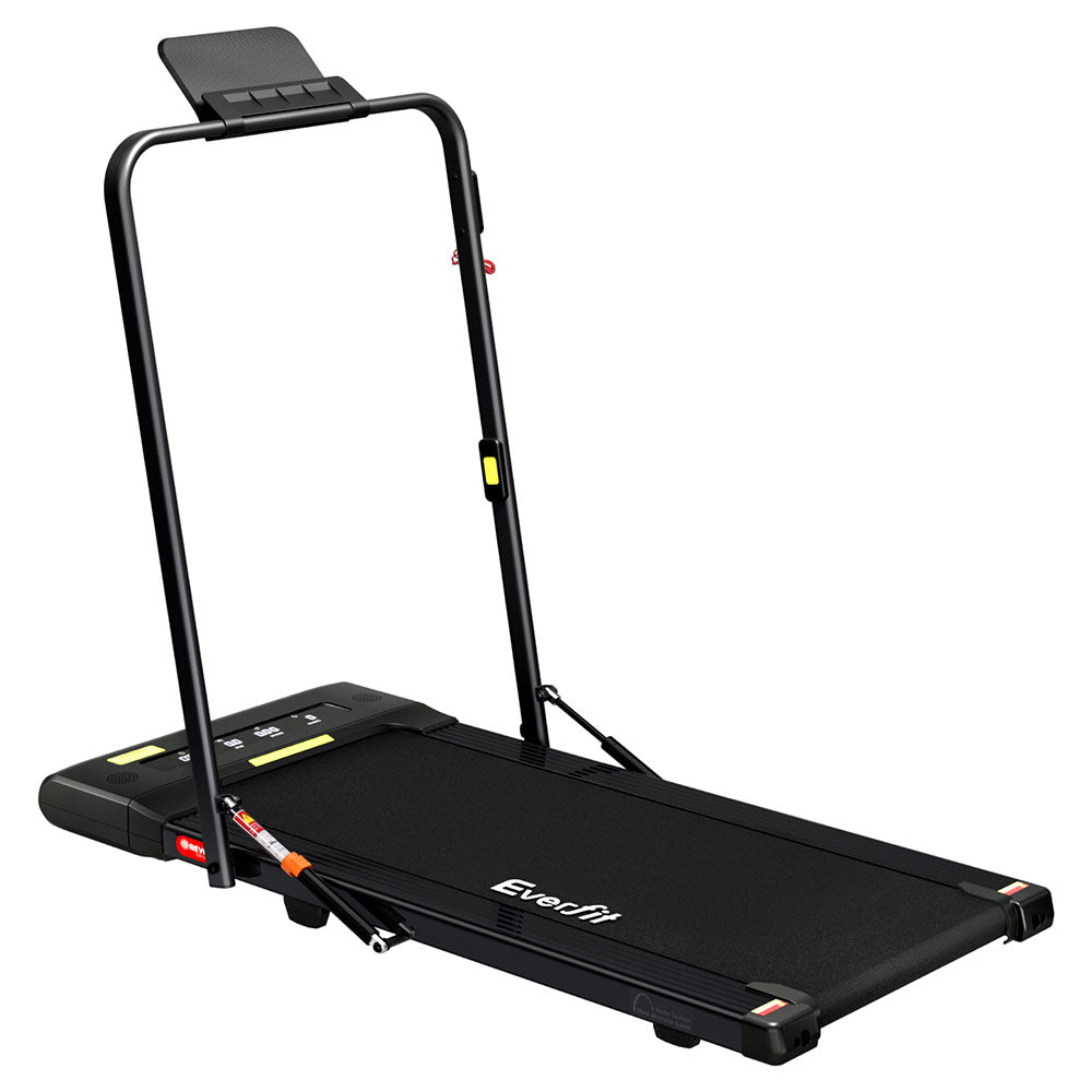 Treadmills: Everfit Treadmill Electric Walking Pad Under Desk Home Gym Fitness 400mm Black