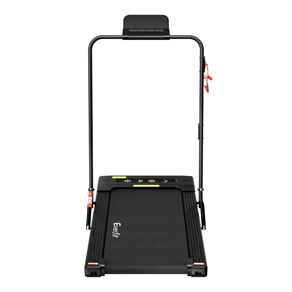 Treadmills: Everfit Treadmill Electric Walking Pad Under Desk Home Gym Fitness 400mm Black