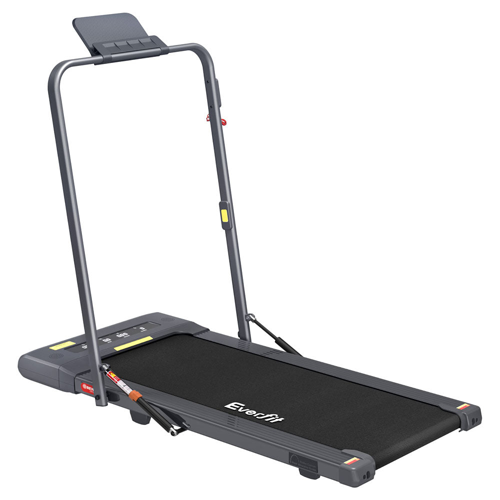 Treadmills: Everfit Treadmill Electric Walking Pad Under Desk Home Gym Fitness 400mm Grey