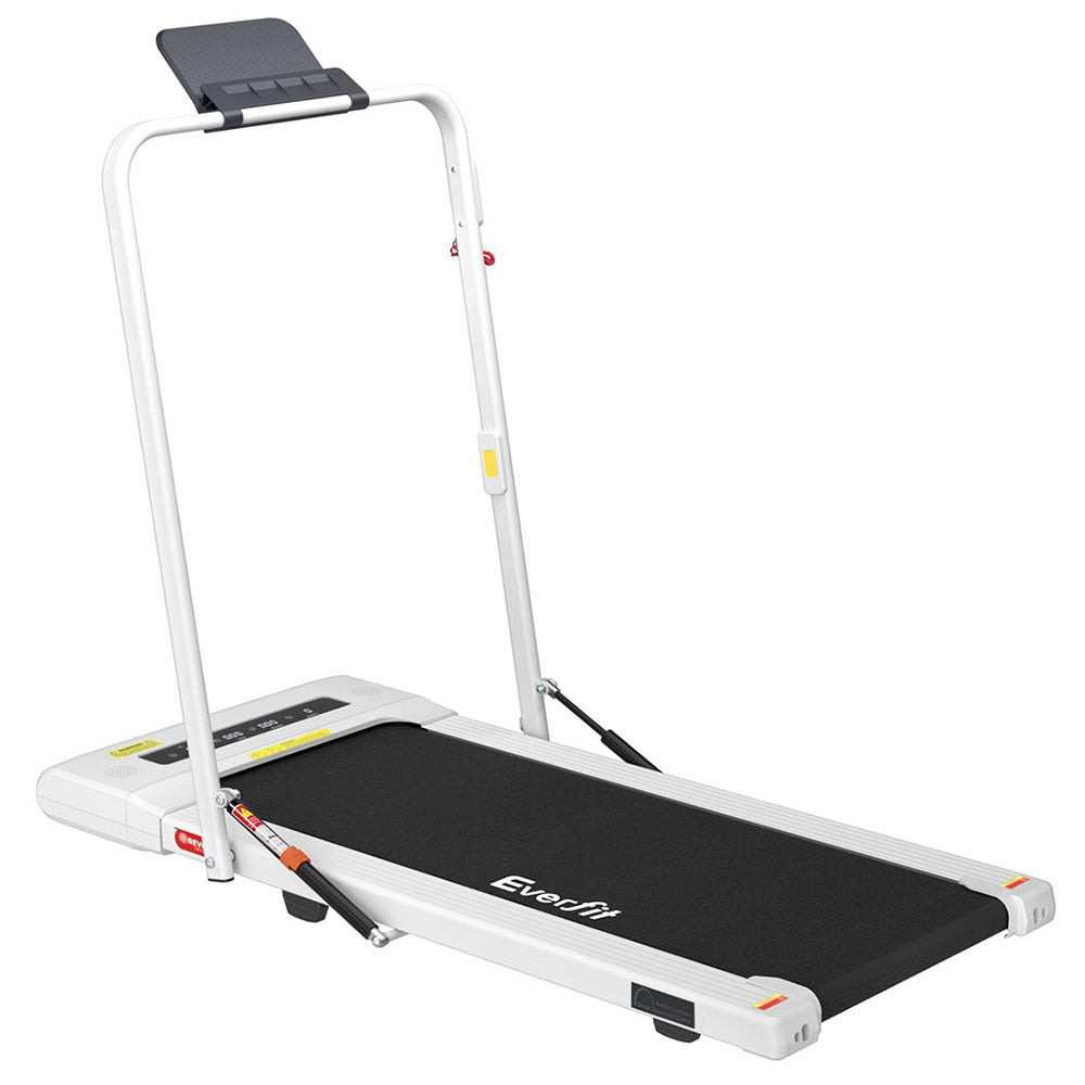 Treadmills: Everfit Treadmill Electric Walking Pad Under Desk Home Gym Fitness 400mm White