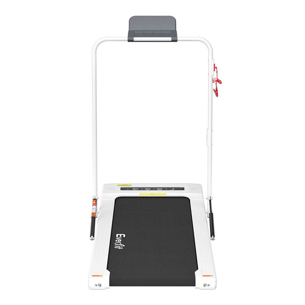 Treadmills: Everfit Treadmill Electric Walking Pad Under Desk Home Gym Fitness 400mm White
