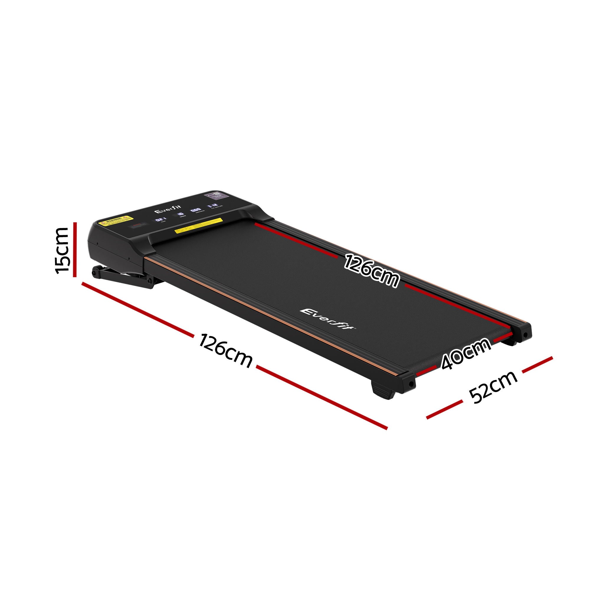 Treadmills: Everfit 3 in 1 Walking Pad Treadmill 20% Auto Incline Under Desk Treadmills for Home Gym With 40cm Wide Belt