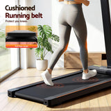 Treadmills: Everfit Walking Pad Treadmill 2 in 1 Foldable for Home Gym 40cm Wide Belt 12 Programs with App