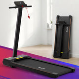 Treadmills: Everfit Walking Pad Treadmill 2 in 1 Foldable for Home Gym 40cm Wide Belt 12 Programs with App