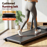 Treadmills: Everfit 3 in 1 Walking Pad Treadmill 20% Auto Incline Under Desk Foldable Treadmills for Home With 40cm Wide Belt