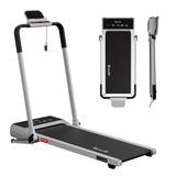 Everfit 3 in 1 Walking Pad Treadmill 20% Auto Incline Under Desk Foldable Treadmills for Home With 40cm Wide Belt Silver