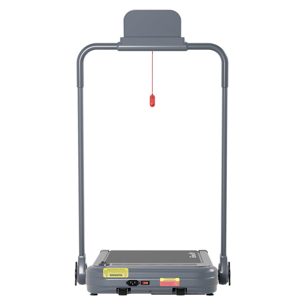Treadmills: Everfit Treadmill Electric Walking Pad with Incline Foldable for Home Gym Grey