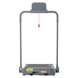 Everfit Treadmill Electric Walking Pad with Incline Foldable for Home Gym Grey