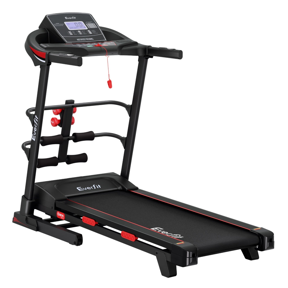 Treadmills: Everfit Treadmill Electric Home Gym Fitness Exercise Machine w/ Sit Up Bar 420mm