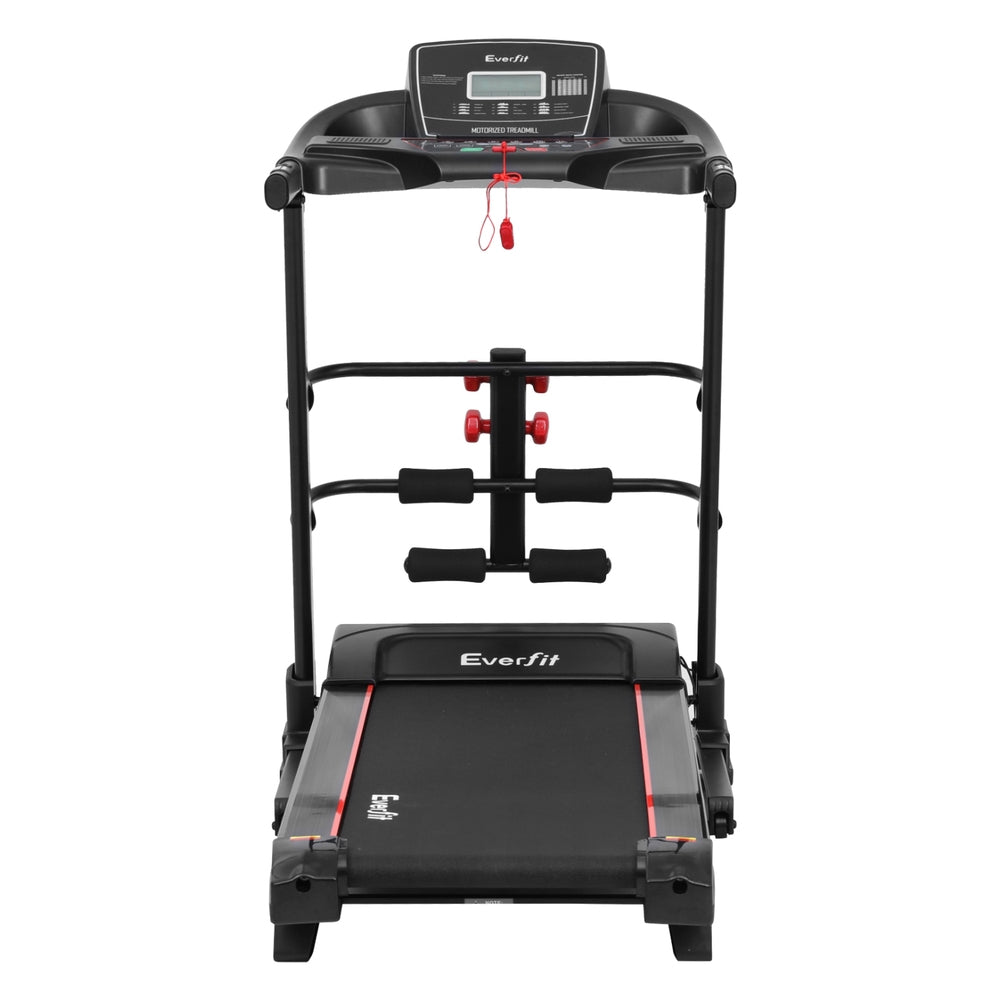 Treadmills: Everfit Treadmill Electric Home Gym Fitness Exercise Machine w/ Sit Up Bar 420mm