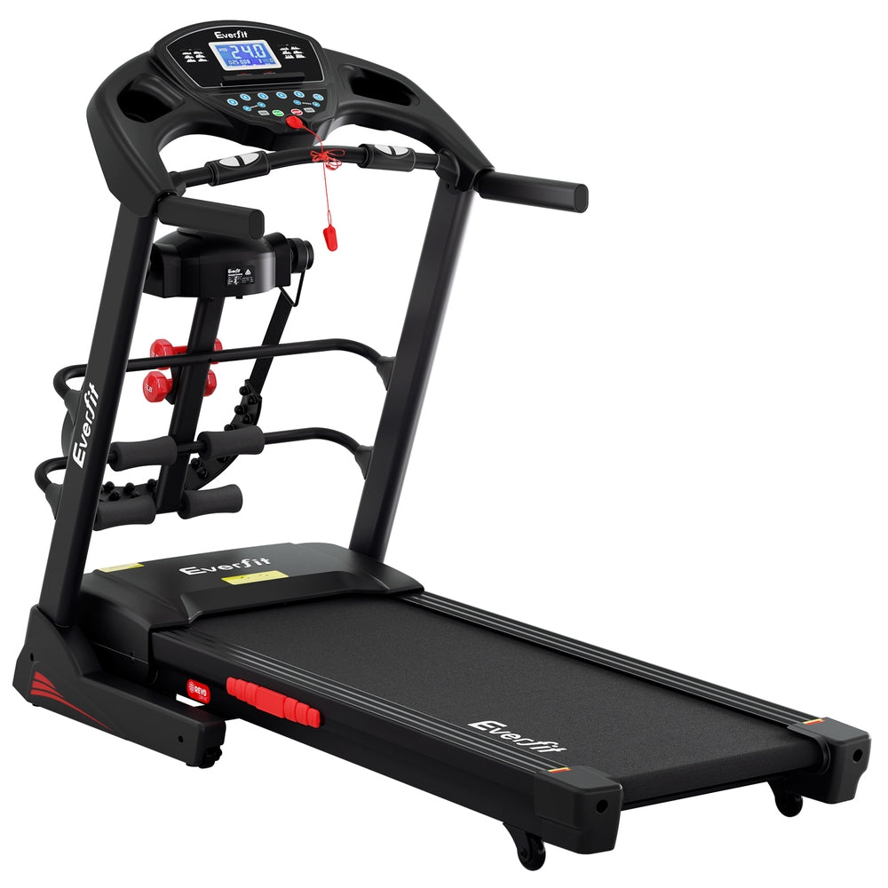 Treadmills: Everfit Treadmill Electric Home Gym Fitness Exercise Machine w/ Massager 480mm