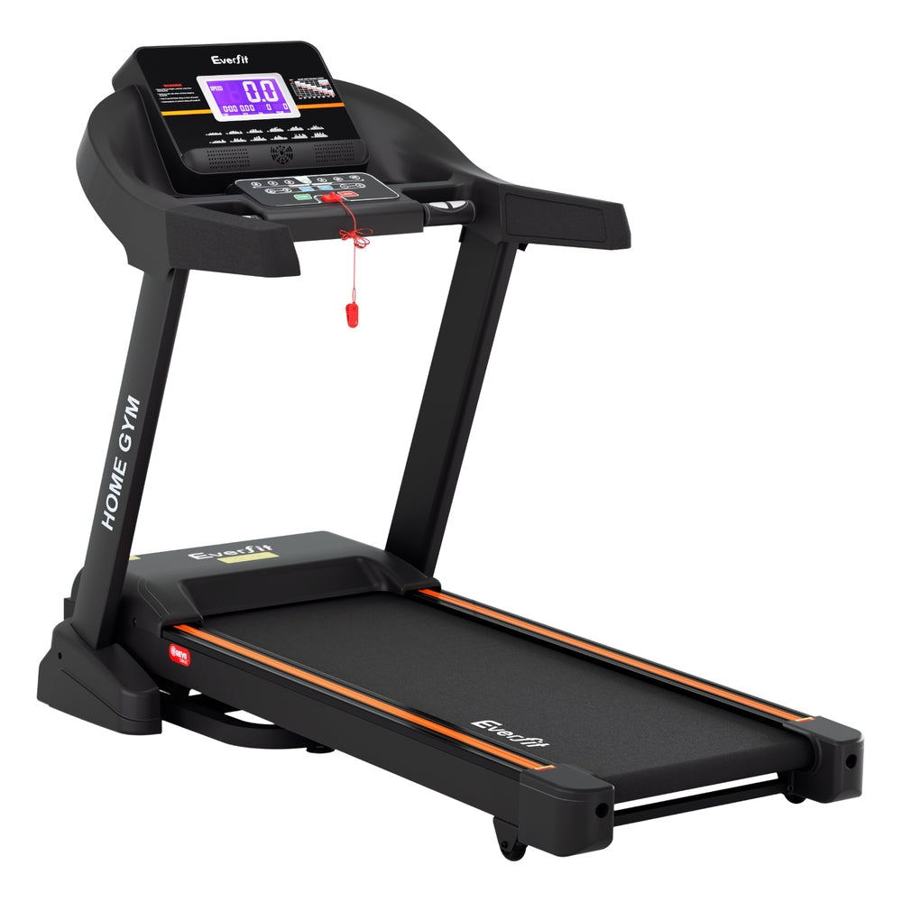 Treadmills: Everfit Treadmill Electric Auto Incline Home Gym Fitness Exercise Machine 490mm