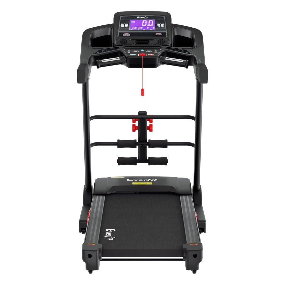 Treadmills: Everfit Treadmill Electric Home Gym Fitness Exercise Machine w/ Sit Up Bar 480mm