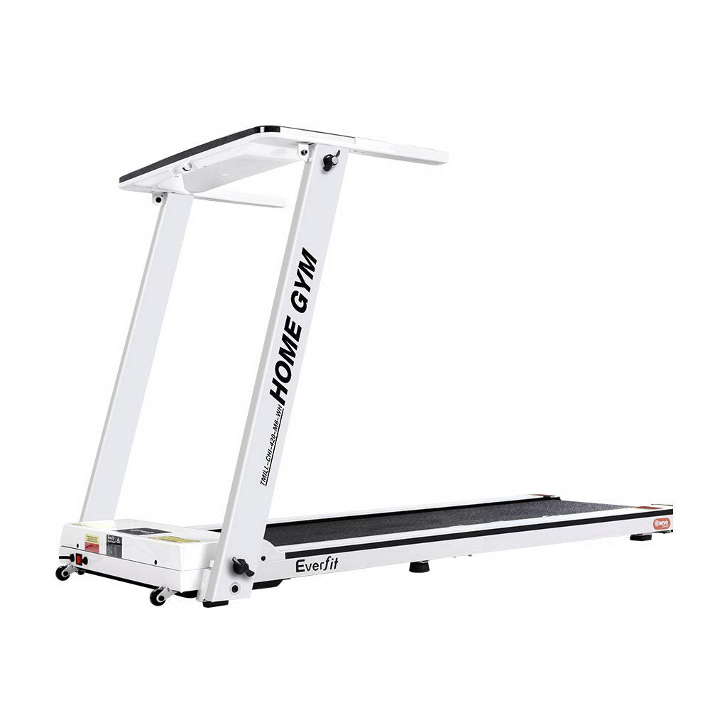 Treadmills: Everfit Treadmill Electric Home Gym Fitness Exercise Fully Foldable 420mm White