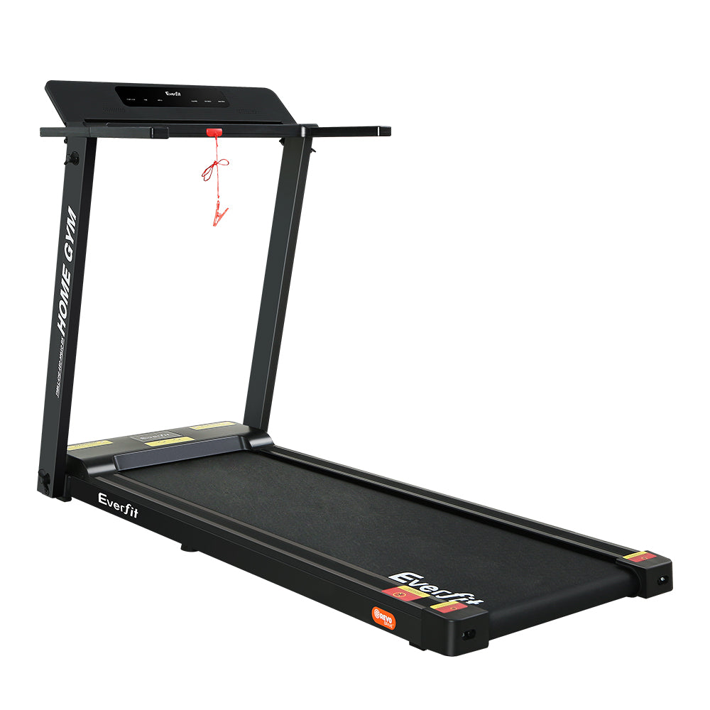 Treadmills: Everfit Treadmill Electric Home Gym Fitness Exercise Fully Foldable 450mm Black